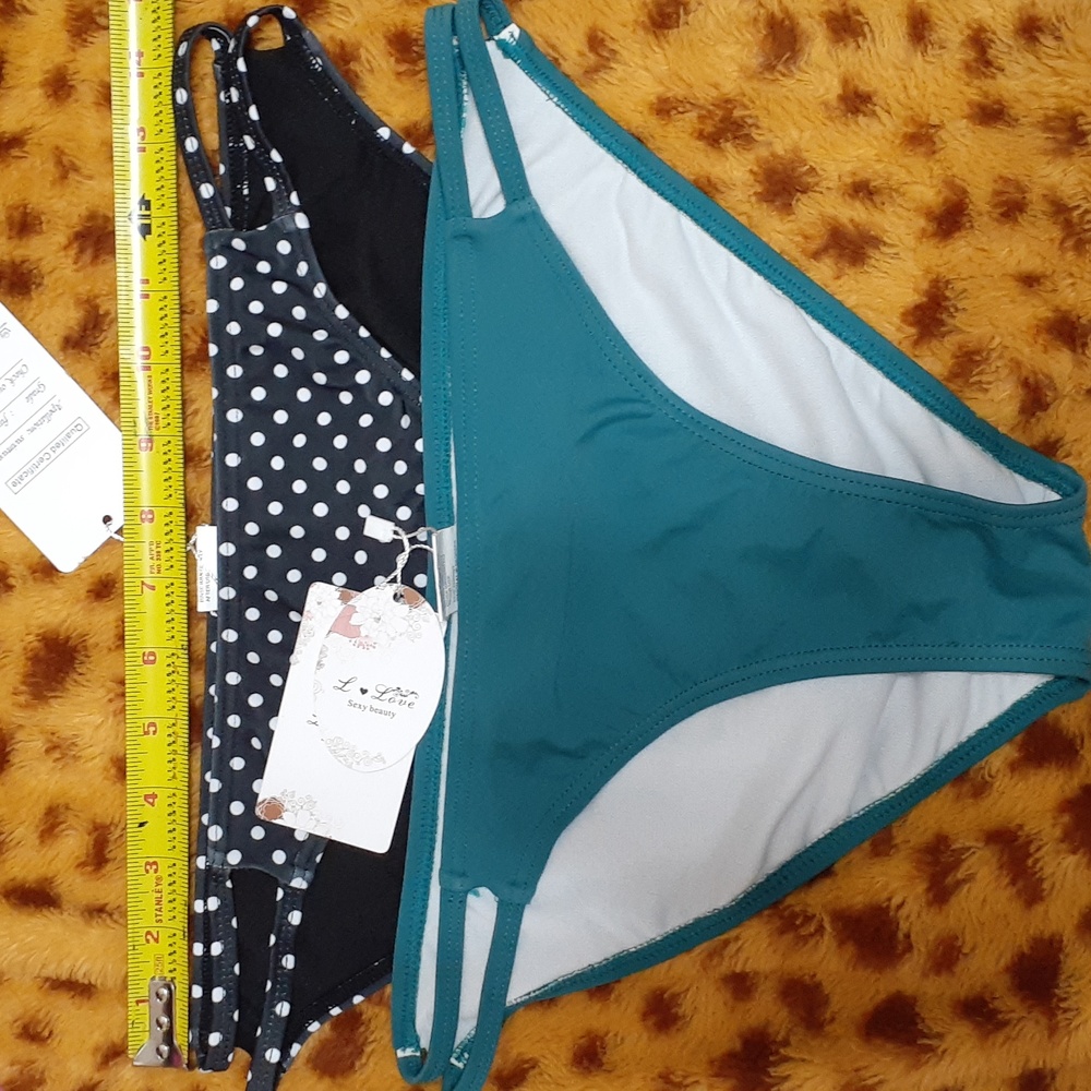 NWT Bikini bottoms 2(count) size Large